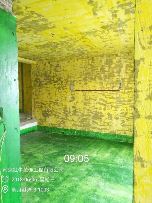 南京明月港灣105平米北歐風(fēng)格裝修  擁有獨立衣帽間與書房22地固、墻固