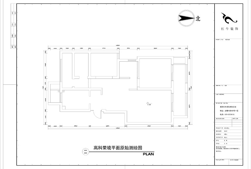 860x580_陶陽-高科榮境-95㎡-北歐風(fēng)格_平面原始測(cè)繪圖