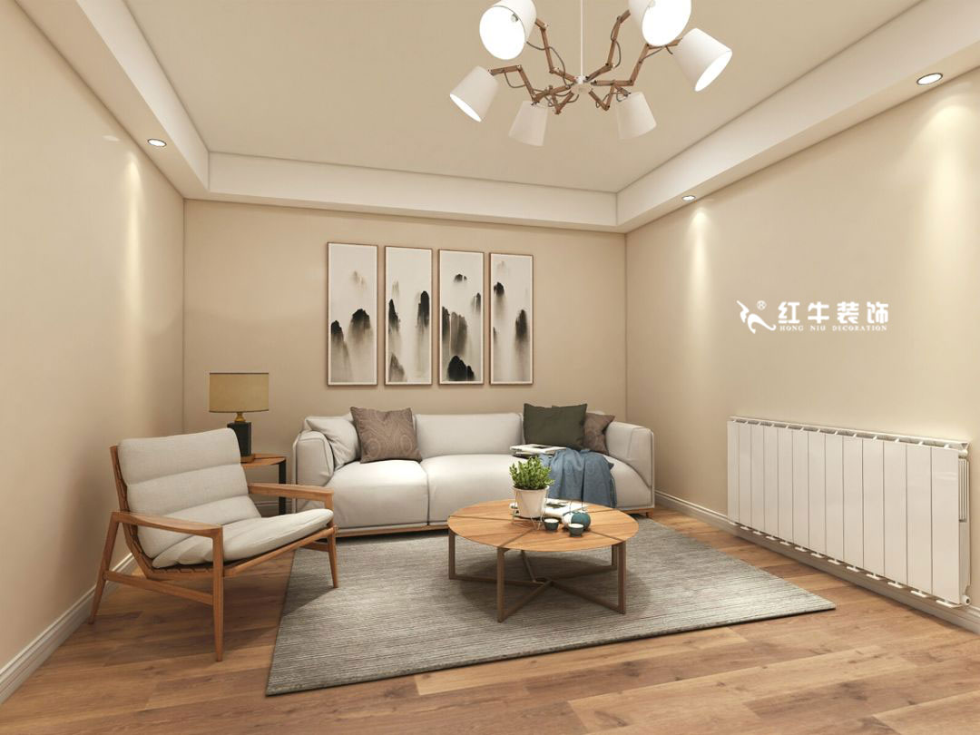 蔣琛_九條巷106㎡現(xiàn)代風(fēng)“養(yǎng)老房”裝修，給設(shè)計(jì)做減法！04客廳+logo