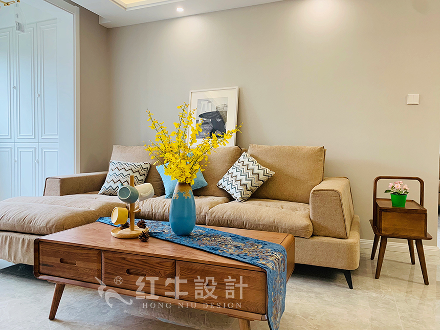 保利國(guó)際社區(qū)115㎡現(xiàn)代風(fēng)格--想現(xiàn)場(chǎng)參觀新裝好的房子嗎？這里就有哦！01劉曉芳_保利國(guó)際社區(qū)-89㎡-北歐風(fēng)格