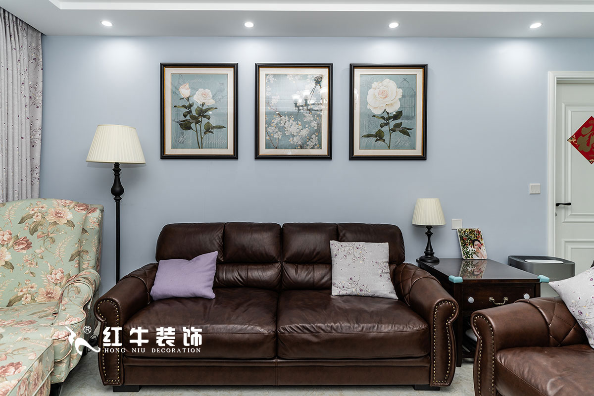 +logo_魏明花_華府國際-117㎡-簡(jiǎn)美風(fēng)格（3室2廳2衛(wèi)，全包16萬）05客廳_華府-16