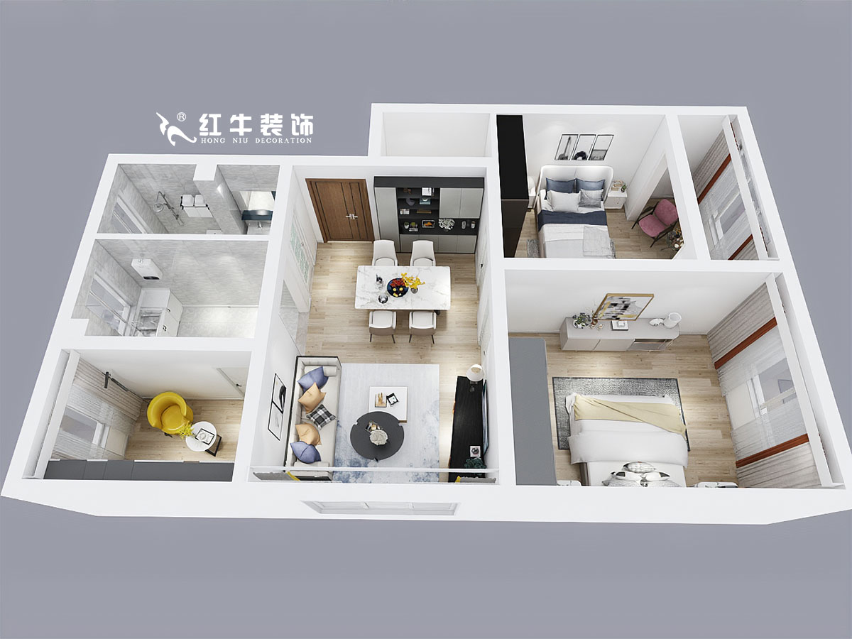 顧娟_苜蓿園大街238號(hào)3-4-508-90㎡-簡約風(fēng)格00鳥瞰圖