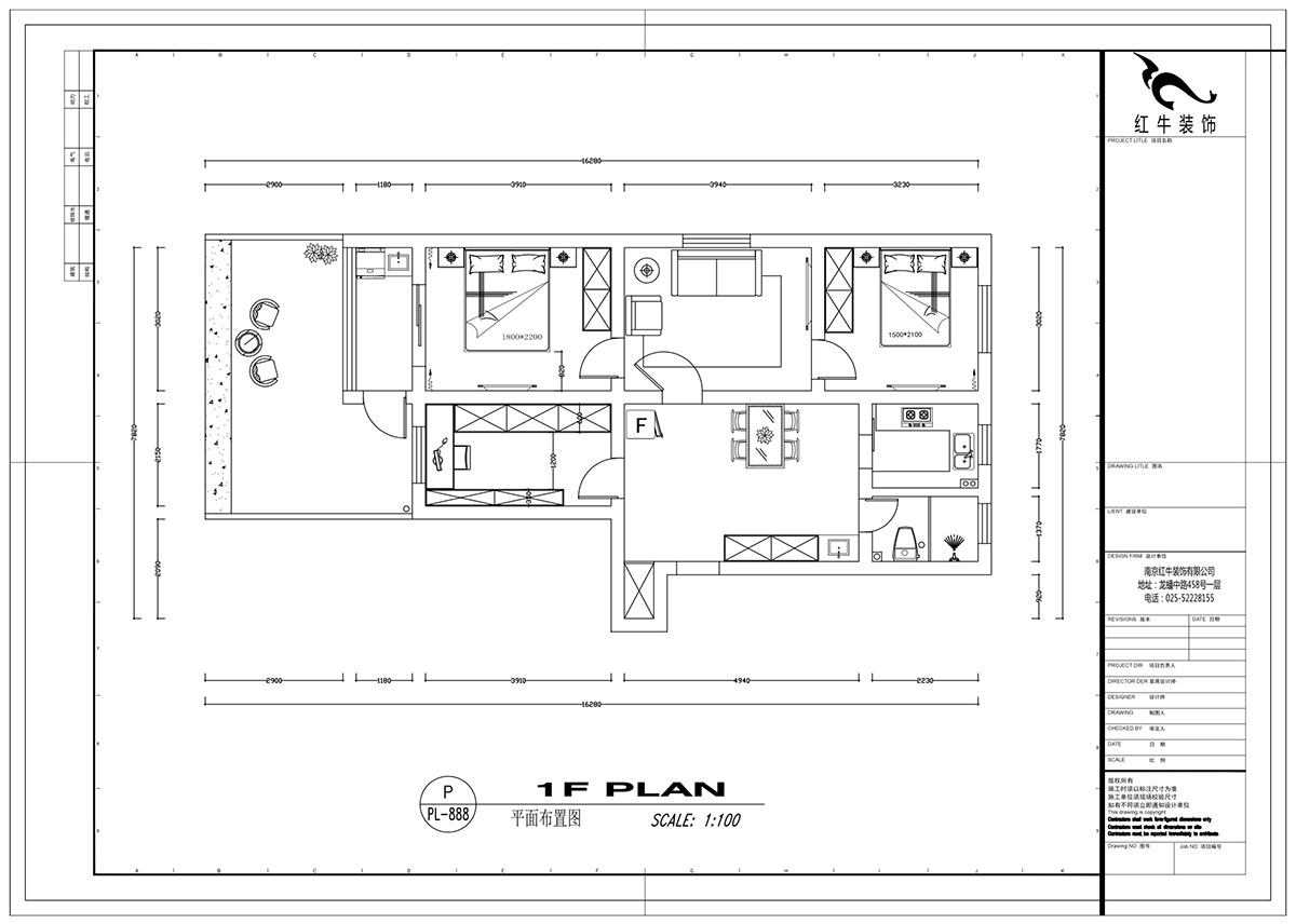 蔡成昊_花園路11號25-104-90㎡-現(xiàn)代簡約風格_3室2廳1衛(wèi)（老房裝修）_定制家￥128966_全包12