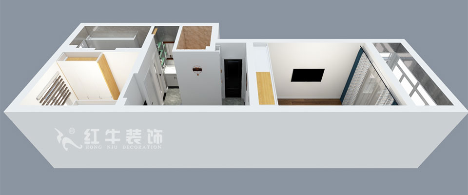 張智猿_濱江花園西園25-2-602-52㎡-現(xiàn)代簡約風格_2室1廳1衛(wèi)（老房裝修）_定制家￥80749_全包8