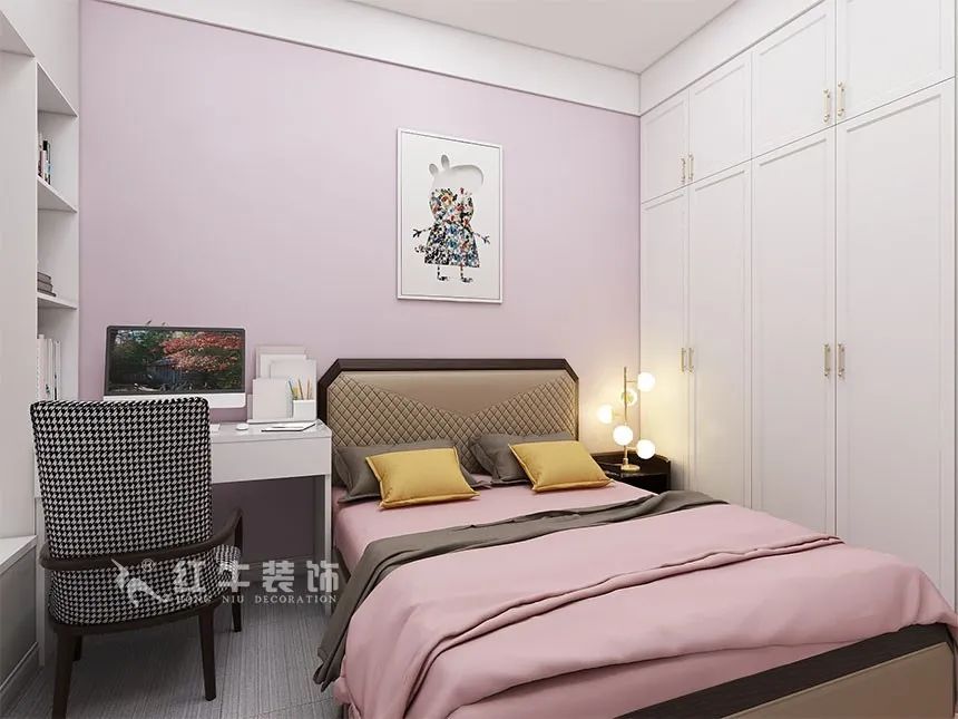 140㎡四房改三房，改善型住宅就要這樣設(shè)計(jì)！（蔡成昊_泊云間140㎡現(xiàn)代輕奢風(fēng)格_4室2廳2衛(wèi)_新房裝修_半包￥106935）12