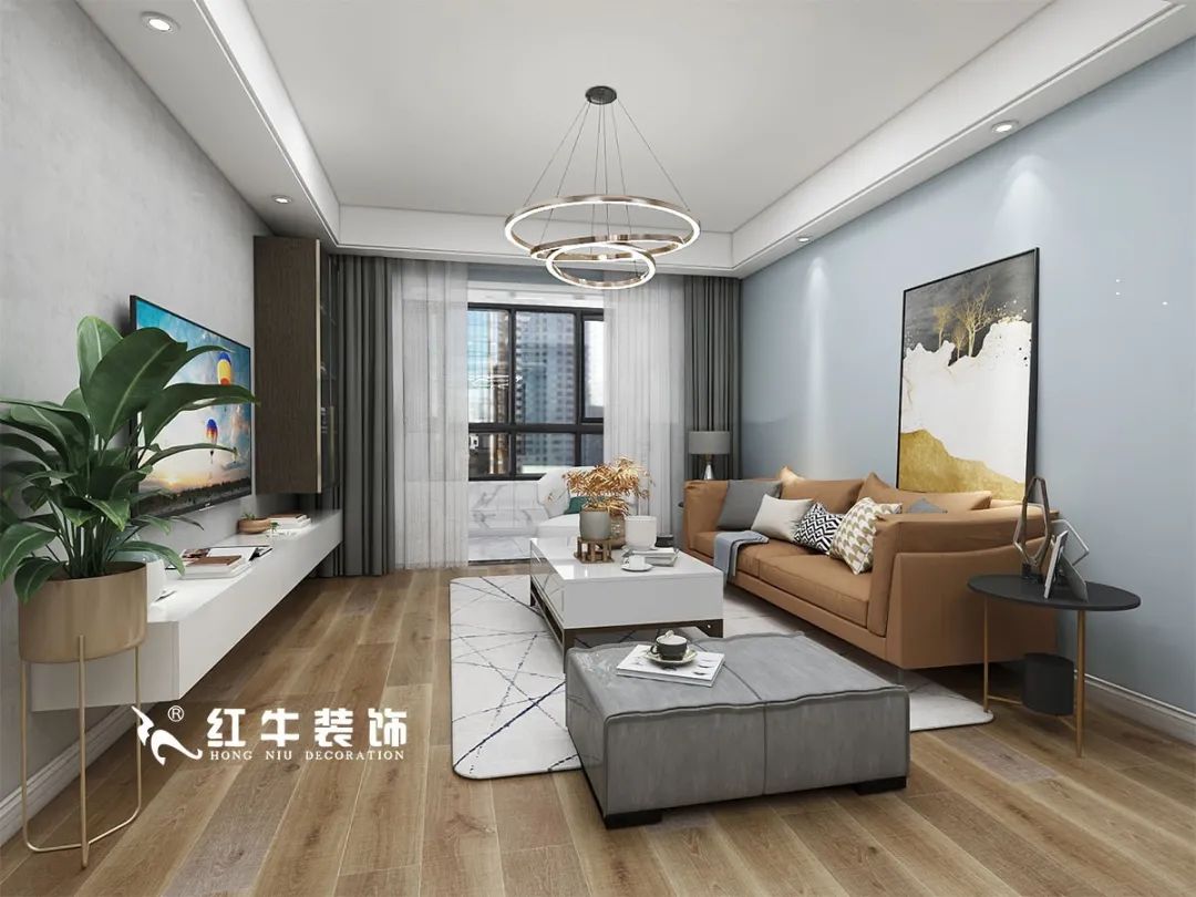 張桐瑋_保利國(guó)際社區(qū)115㎡現(xiàn)代簡(jiǎn)約｜簡(jiǎn)潔優(yōu)雅的家，自由閑適的生活?。ǔ善芳?5
