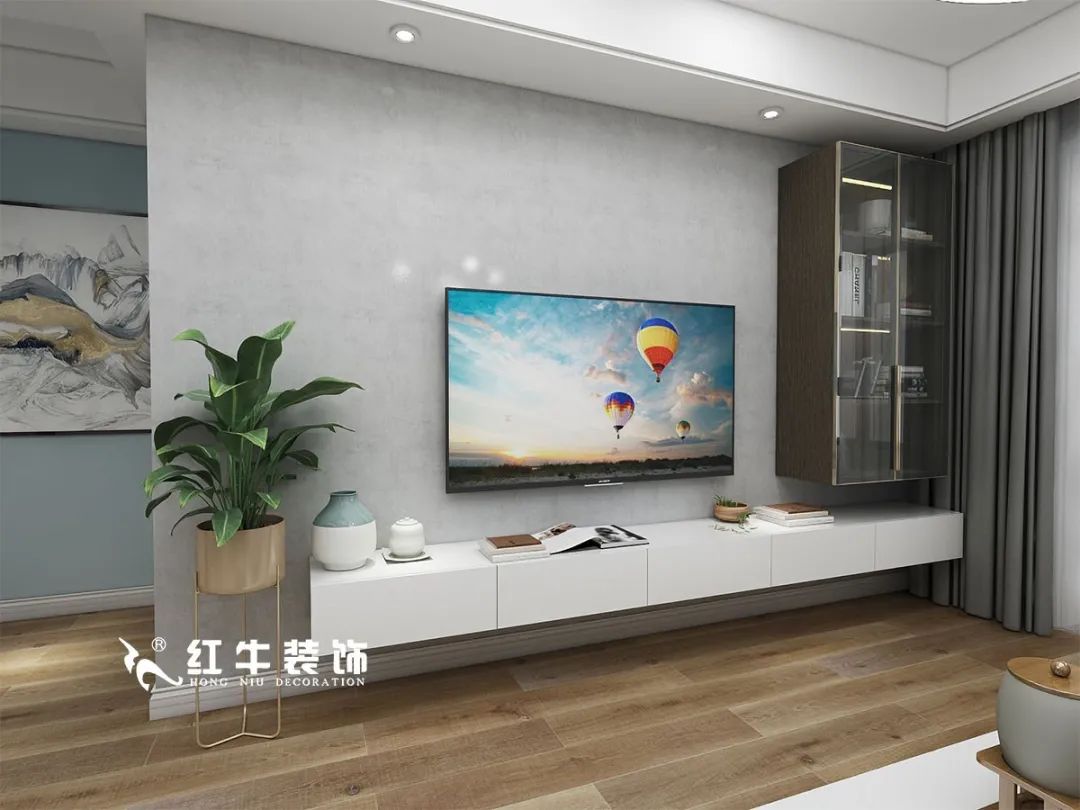 張桐瑋_保利國(guó)際社區(qū)115㎡現(xiàn)代簡(jiǎn)約｜簡(jiǎn)潔優(yōu)雅的家，自由閑適的生活?。ǔ善芳?5