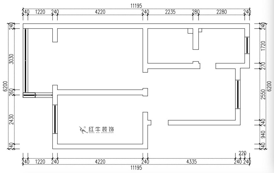 張桐瑋｜南堡新寓7-2-102-58㎡-現(xiàn)代簡(jiǎn)約風(fēng)格｜2室1廳1衛(wèi)｜舊房改造｜定制家￥66000｜全包6