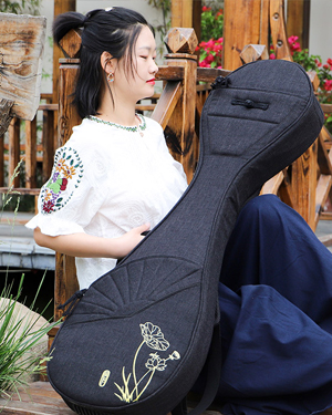 金川亞麻琵琶包C1957