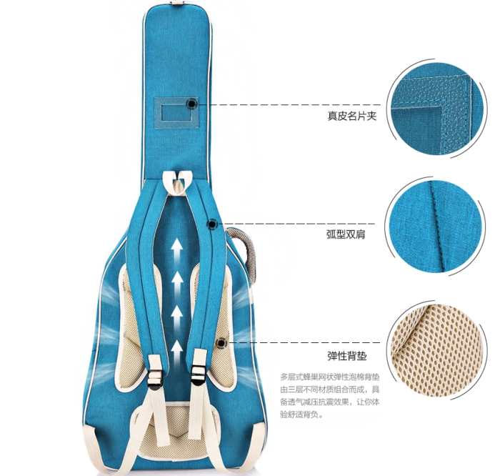 吉他包細節(jié)