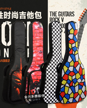B-6130搖滾風(fēng)彩色個性吉他包