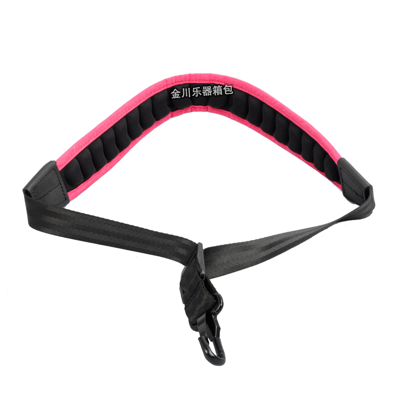 F-6102薩克斯脖帶 粉色1